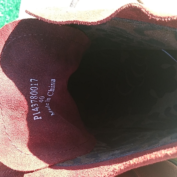 Fly London Mesu Brick Suede Lace Up Boots EU 40 US9/9.5 NIB - Picture 9 of 15